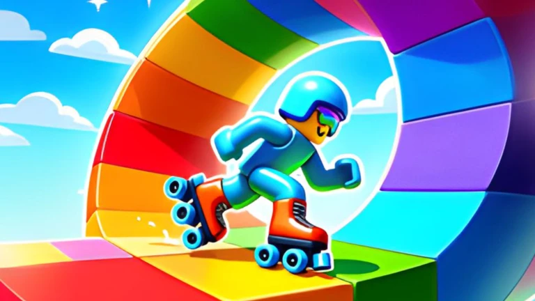 Ragdoll on Skates Obby! ekran görüntüsü
