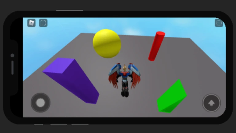 Character Flight Example [MOBILE] ekran görüntüsü