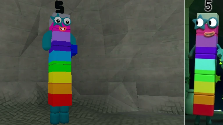 (Update) Become a Numberblock Five ekran görüntüsü