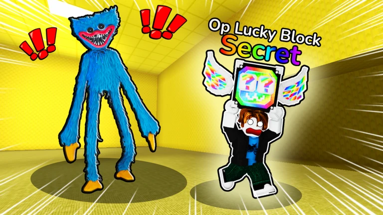 Steal Lucky Blocks From Backrooms ekran görüntüsü