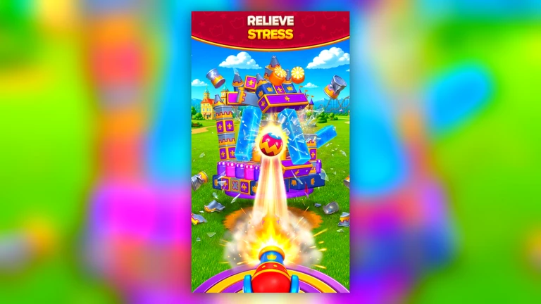 Knock It Down! - Physics Puzzle ekran görüntüsü