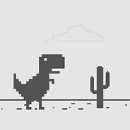 T-Rex Game ekran görüntüsü