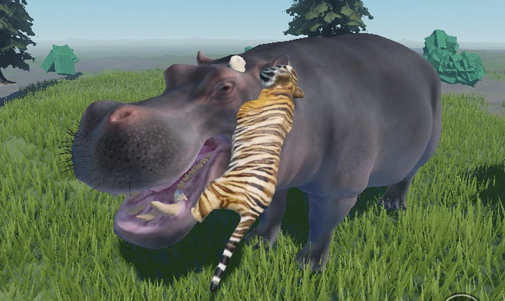  animal survival world (remodel hippo) ekran görüntüsü