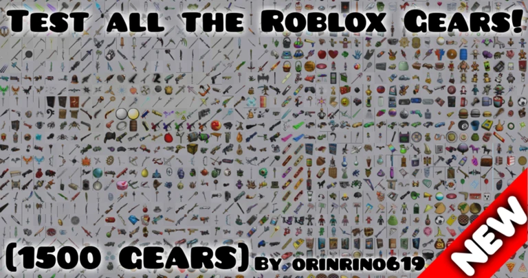 ［1500GEARS］Test all of ROBLOX's Gear［Gear Testing］ ekran görüntüsü
