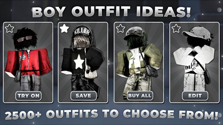[🎸BOY] 2000+ Avatar Outfits Ideas💡 ekran görüntüsü