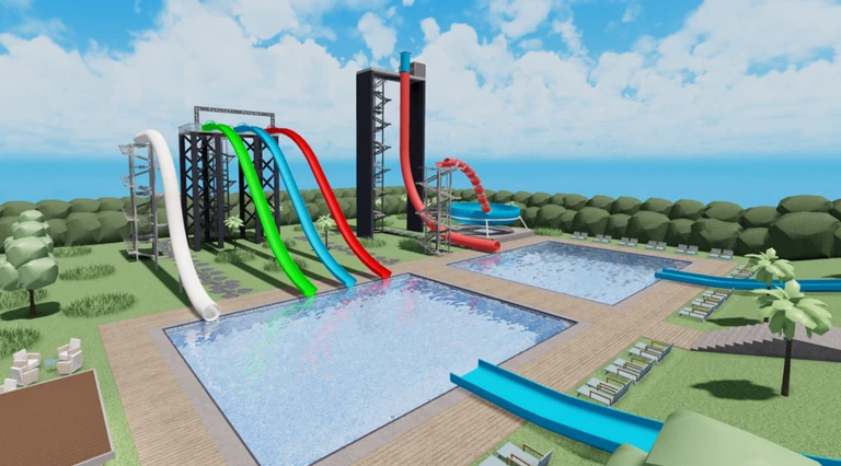 [NEW!💧] Outdoor Water Park Simulator ekran görüntüsü