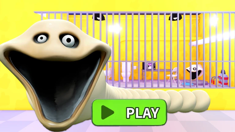🪱 HUNGRY WORM PRISON RUN! ekran görüntüsü