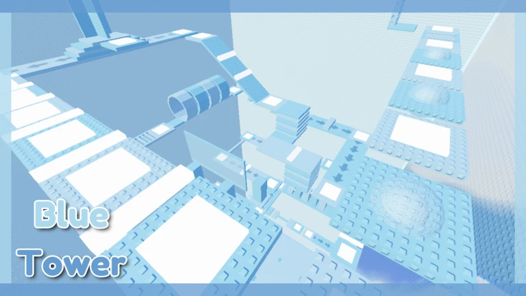 Blue Stage Tower 💙 (400+ Stages) ekran görüntüsü