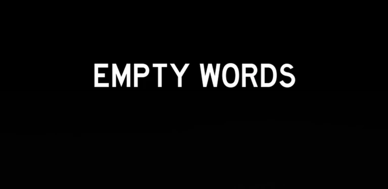 Empty Words ekran görüntüsü