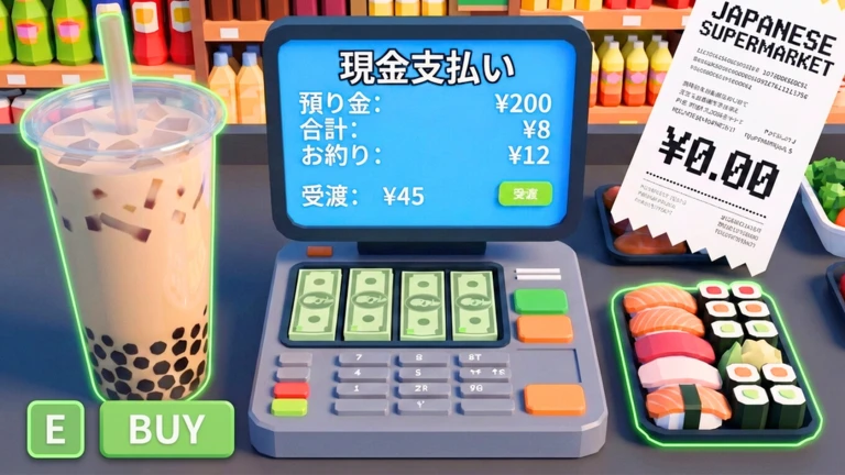 🏪 Japanese Supermarket Simulator ekran görüntüsü