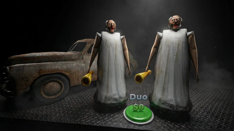 Duo Scary Granny Tycoon ekran görüntüsü