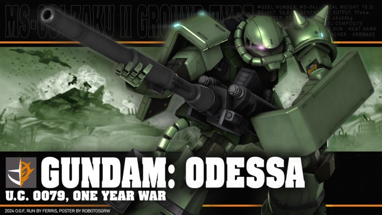 Mobile Suit Gundam: Odessa ekran görüntüsü