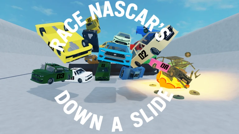 Race Nascars down a slide [Beta] ekran görüntüsü
