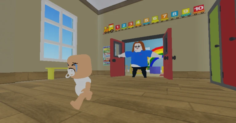 GREAT NURSERY ESCAPE! (First Person Obby) ekran görüntüsü
