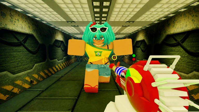 🚪Survive Baddies in Area 51🔦 ekran görüntüsü