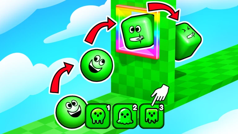 Slime Shape Obby [1] ekran görüntüsü