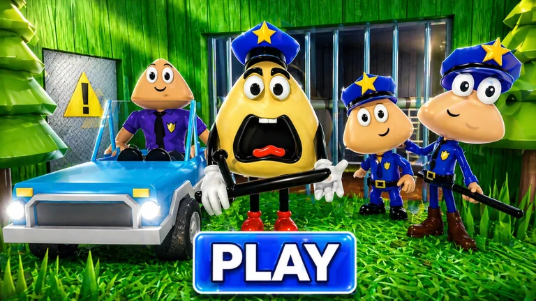 🌞 POY POLICE PRISON RUN ESCAPE! (Obby) ekran görüntüsü