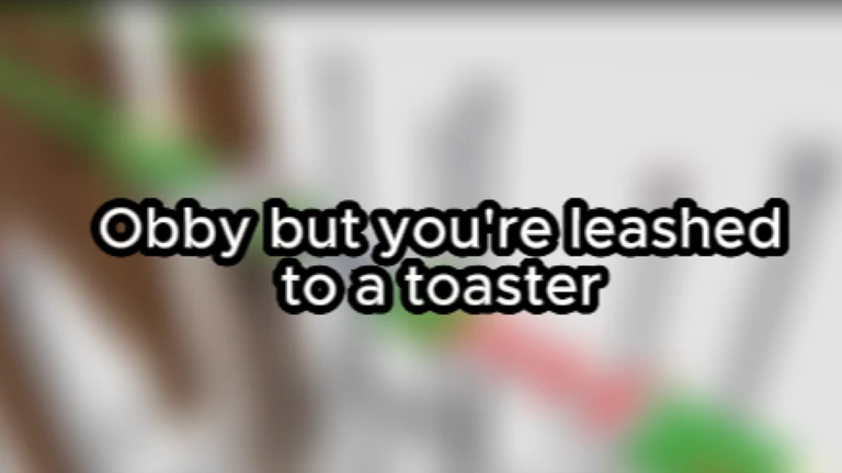 Obby but you're leashed to a toaster ekran görüntüsü