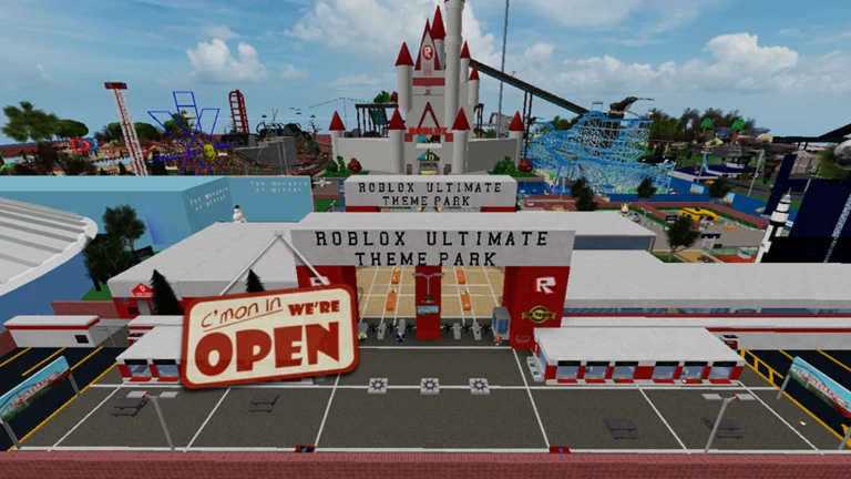 Roblox Ultimate Theme Park!! ekran görüntüsü