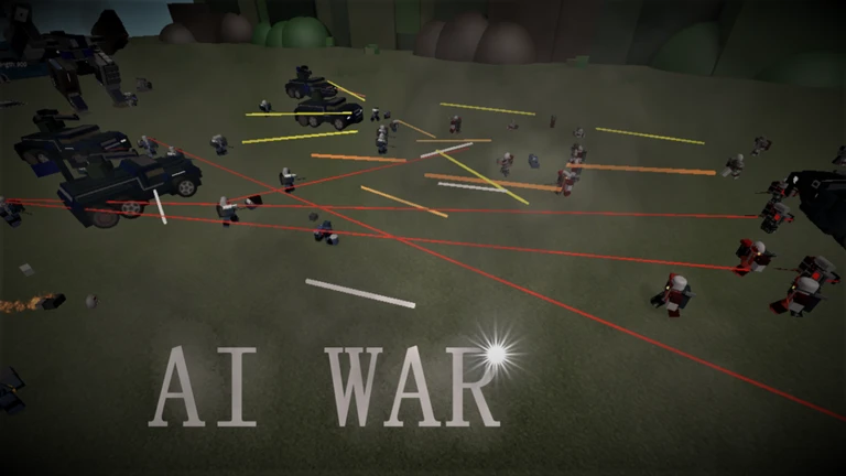AI War- Red vs. Blue ekran görüntüsü