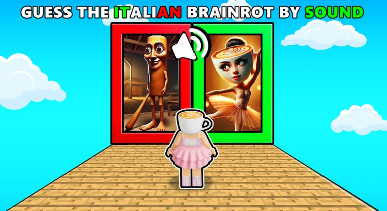 Guess the Italian Brainrot Quiz 🔊 ekran görüntüsü