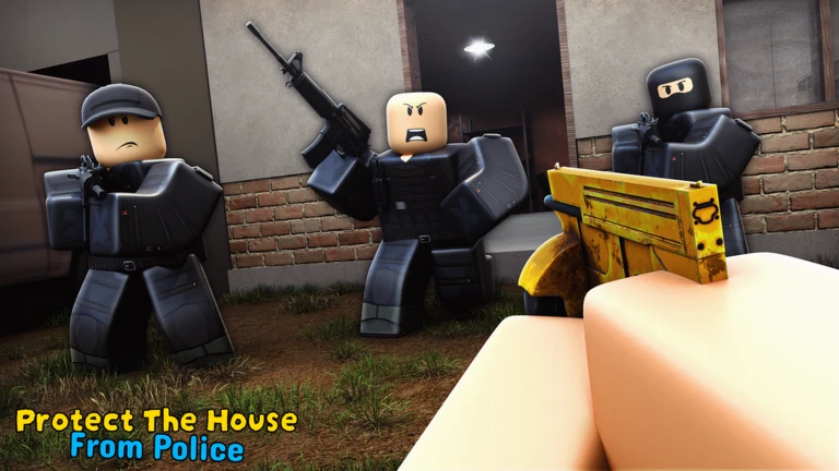 Protect The House From Police ekran görüntüsü