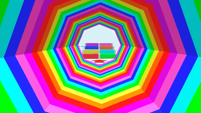 Easy Rainbow Parkour Obby! ekran görüntüsü