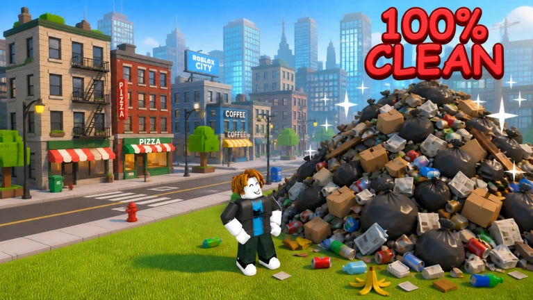 [NEW MALL MAP!] Clean All the Trash! ekran görüntüsü