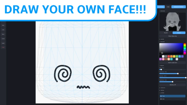 UGC Face Creator ekran görüntüsü