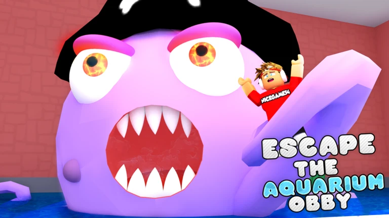 Escape The Aquarium Obby! ekran görüntüsü