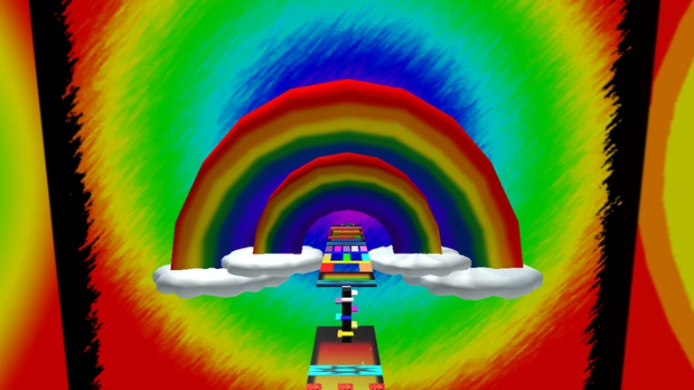 Super Rainbow Obstacle Course ekran görüntüsü