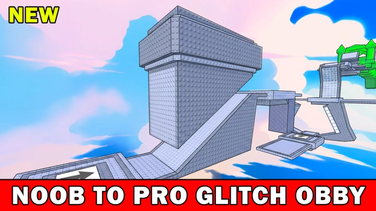 Noob To Pro Glitch Obby ekran görüntüsü