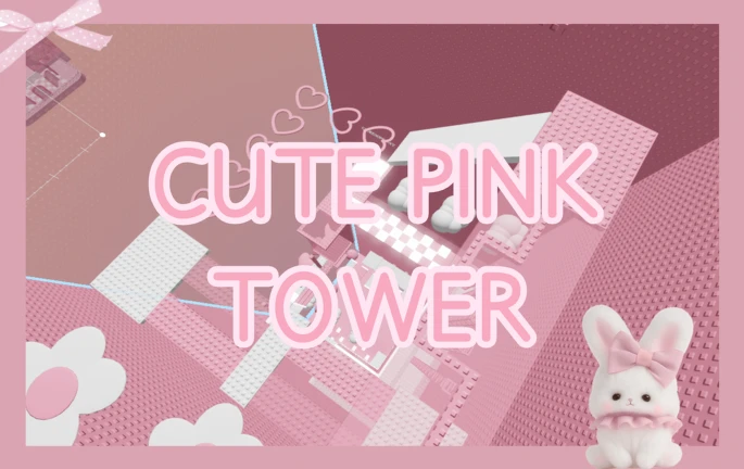 Cute Pink Tower 🎀 ekran görüntüsü