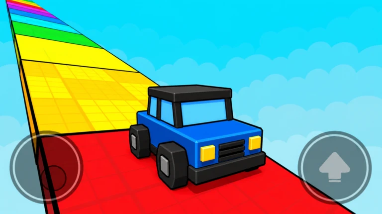 Car Obby Race ekran görüntüsü