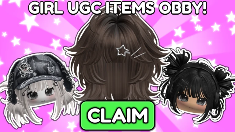 UGC Girl Items Obby 🎁 ekran görüntüsü
