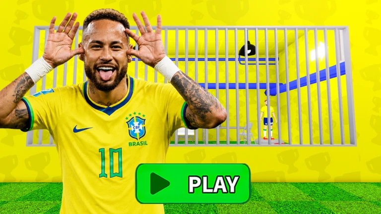 ⚽️NEYMAR PRISON RUN! (Obby) ekran görüntüsü