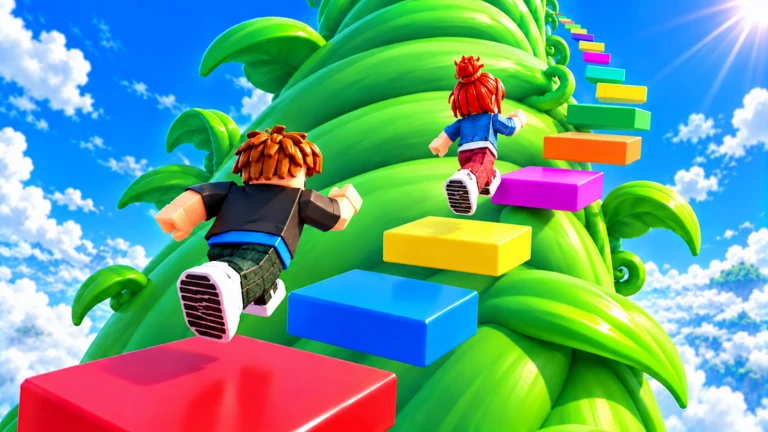 Giant Beanstalk Obby! (CASTLE UPDATE PART 2) ekran görüntüsü