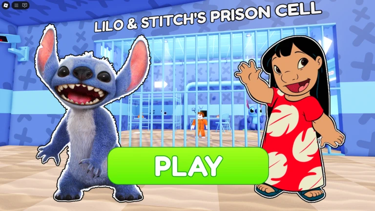 🌴 LILO & STITCH'S PRISON RUN! (Obby) ekran görüntüsü