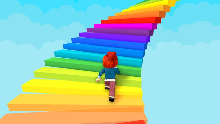 Easy Fun Obby 🌈 ekran görüntüsü