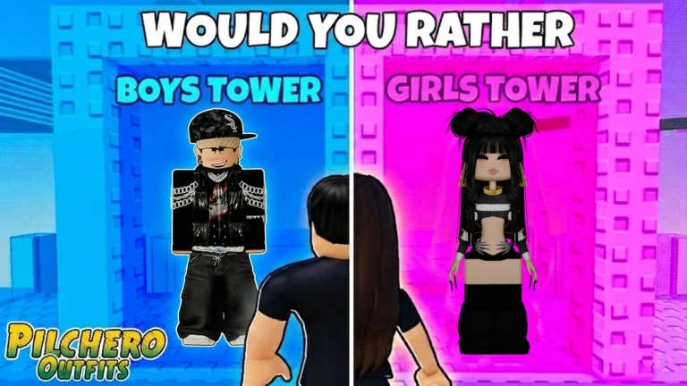 Would You Rather: Pilchero Outfit Tower! ekran görüntüsü