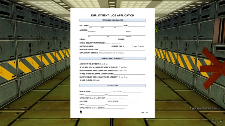 🚪Survive JOB APPLICATION In Area 51 🔦 ekran görüntüsü