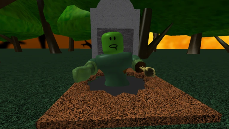 Escape The Haunted Cemetery Obby! (READ DESC) ekran görüntüsü