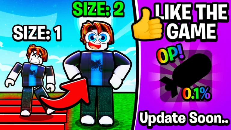 obby but u become bigger when u lose ekran görüntüsü