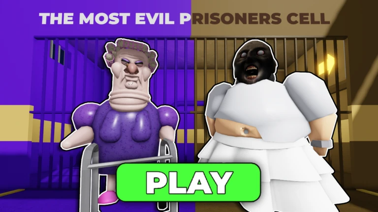 EVIL GRANDMA VS GRANNY PRISON RUN! (Obby) ekran görüntüsü