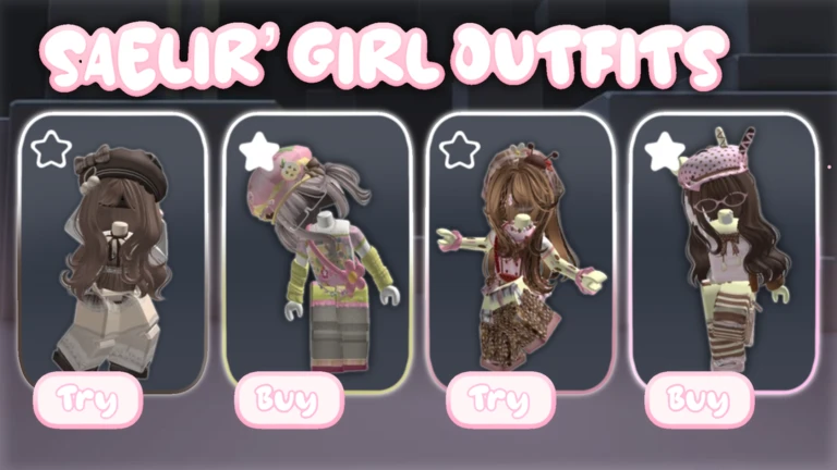 [♡ GIRL] Saelir's Outfits Closet ekran görüntüsü