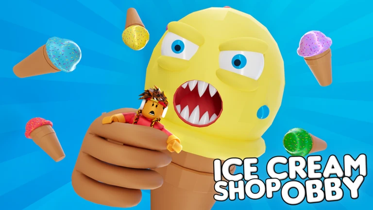 Escape The Ice Cream Obby! ekran görüntüsü