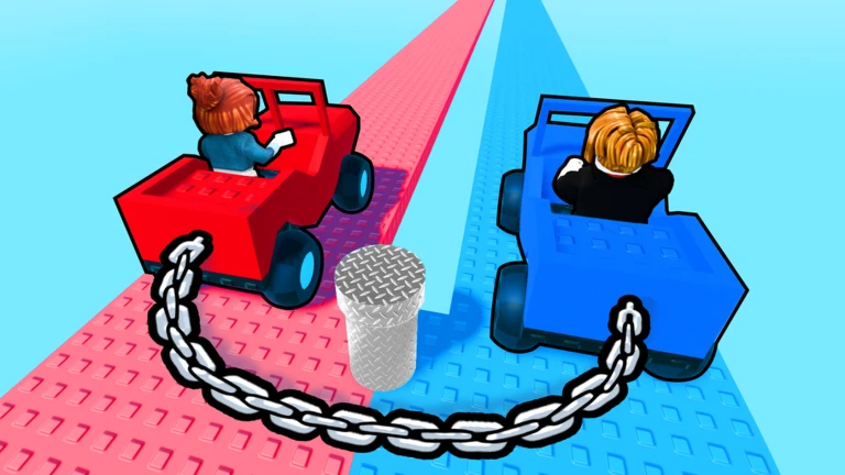 Chained Cars [2 Player Obby] ekran görüntüsü