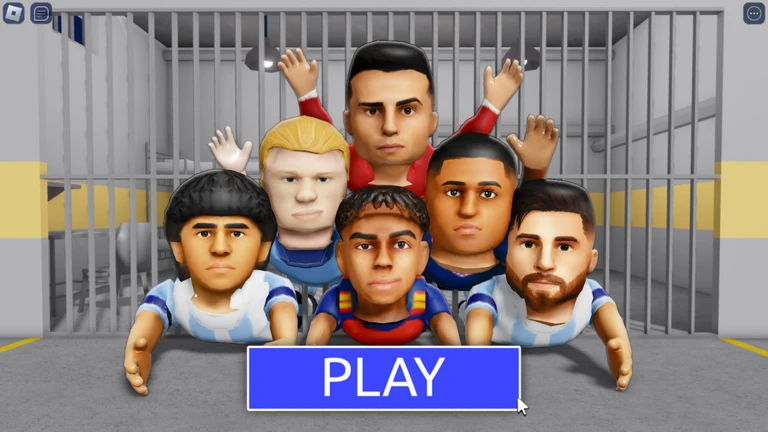 ⚽ FOOTBALL STARS PRISON RUN! (Obby) ekran görüntüsü