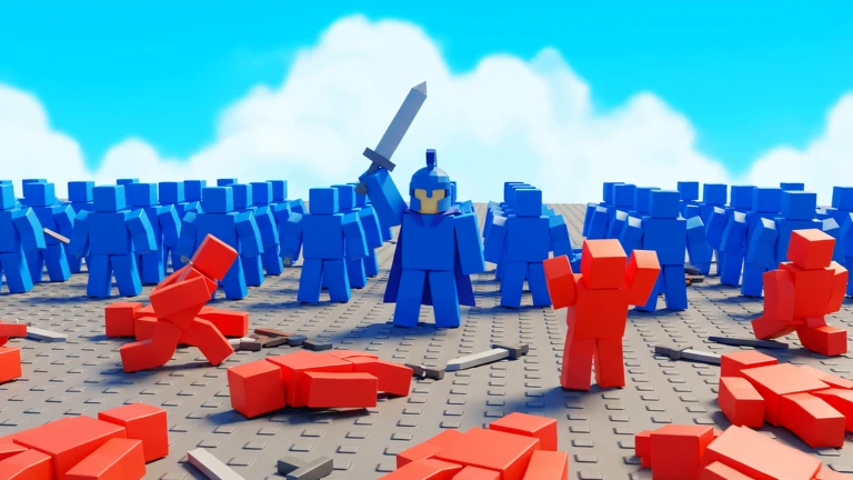 [🔴⚔️🔵] 200 Player Red VS Blue ekran görüntüsü