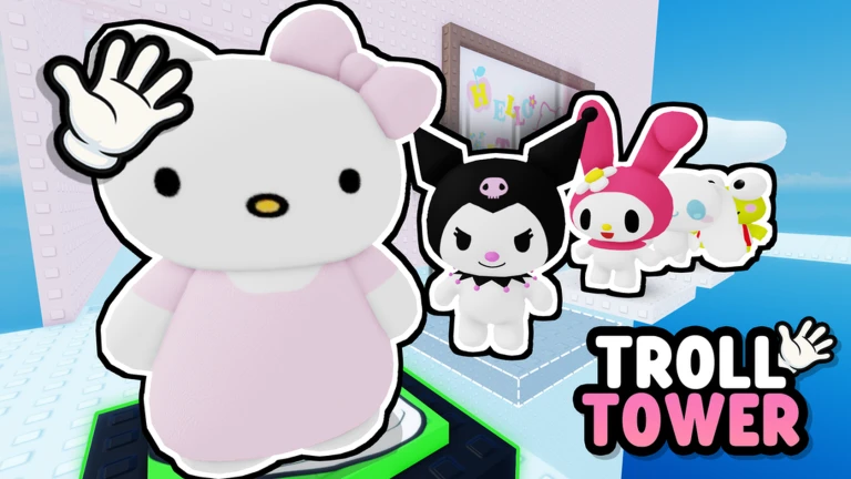 Hello Kitty Troll Tower ❤️ ekran görüntüsü